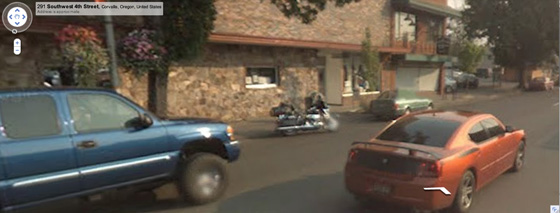 The Darkside Cinema on Google Maps - Street View